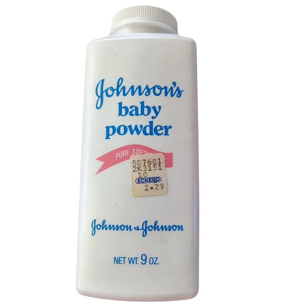 Johnson's Baby Powder Talc Formula 9 oz Pure Softening 1991 VTG NEW Old Stock